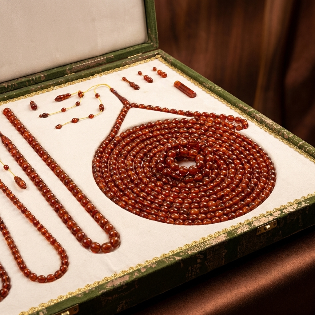 Alman Katalin Tesbih Seti - Koleksiyonluk Özel Seri